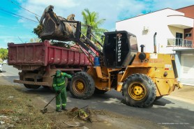 Ações de limpeza e manutenção urbana seguem em bairros da capital