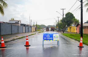 Prefeitura de Boa Vista constrói faixas elevadas nos bairros Aparecida e Caçari