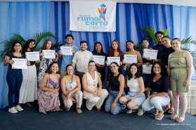 PROGRAMA RUMO CERTO - Jovens celebram encerramento de um ciclo e o início de novos voos no mercado de trabalho