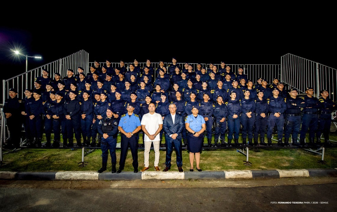 Prefeitura forma 157 alunos da 2ª turma da Guarda Civil Municipal de Boa Vista