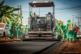 SANTA TEREZA - “Melhora a vida de todos nós”, dizem moradores da rua Tambaqui sobre recapeamento