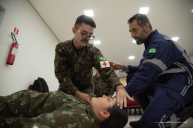 Samu BV capacita profissionais de saúde do Exército para atuação em urgência e emergência