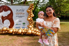 AGOSTO DOURADO - Programação reúne mães e famílias para fortalecer a amamentação e os vínculos