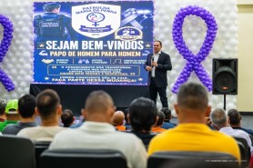 AGOSTO LILÁS - Com “Papo de Homem para Homem”, prefeitura reforça prevenção à violência contra a mulher