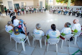 SETEMBRO AMARELO - Integrantes do Cabelos de Prata participam de encontro com diálogos sobre a vida e o cuidado com a saúde mental