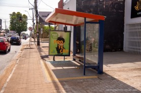 Atos de vandalismo danificam paradas de ônibus em Boa Vista