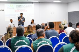 AÇÃO PREVENTIVA - Simulado de Emergência em Saúde vai atualizar Plano de Contingência para o período de estiagem