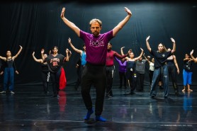 MORMAÇO 2026 - Bailarinos de Boa Vista aprendem técnicas de dança contemporânea no Teatro Municipal