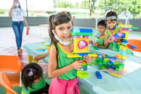 DESAFIO LEGO  - Estudantes de Boa Vista encaram desafios em 1º Campeonato de Robótica da Educação Infantil