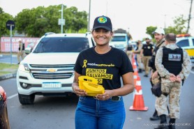 MAIO AMARELO - Blitz educativa em Boa Vista marca Dia Mundial do Trânsito