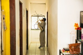 PREVENÇÃO E COMBATE À MALÁRIA - Prefeitura inicia ciclo de borrifação nas residências em Boa Vista