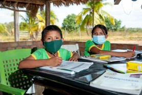 100 dias -  Na educação, a prefeitura deu continuidade ao ano letivo 2020, lançou o Aprendendo em Casa na TV e reforçou o apoio aos alunos das áreas rurais