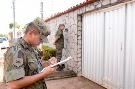 BOA VISTA CONTRA A DENGUE - Ações de combate ao Aedes aegypti contam com apoio de militares da Força Aérea Brasileira