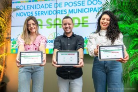 Prefeitura empossa 41 novos servidores para reforçar atendimento na saúde de Boa Vista