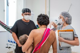 Hospital da Criança conta com bloco exclusivo para atendimento às famílias indígenas