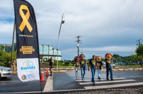 Maio Amarelo - Ação educativa sensibiliza condutores sobre importância da faixa de pedestres