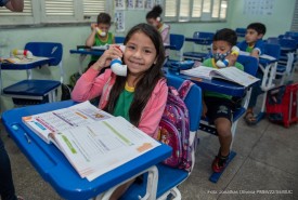 SUSSURROFONE -  Escola de Boa Vista adota equipamento inovador que auxilia alunos a desenvolverem habilidades para a leitura