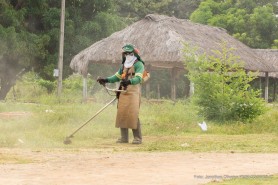Comunidades indígenas recebem ações de limpeza