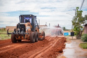 INFRAESTRUTURA - Prefeitura inicia obra de terraplanagem no Said Salomão