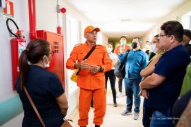 PREVENÇÃO - HCSA promove treinamento e implanta a 1ª Brigada de Incêndio formada por servidores