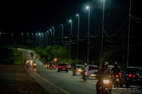 Prefeitura implanta sistema de iluminação com tecnologia LED em trecho da BR 174