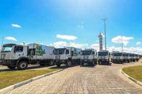 Prefeitura de Boa Vista renova frota de caminhões coletores de lixo