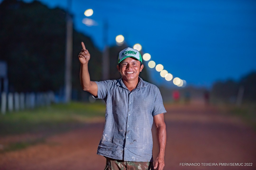 MODERNIDADE NO CAMPO - Iluminação de LED chega a comunidades indígenas de Boa Vista