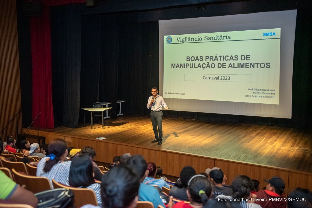 CARNAVAL DE TODOS - Ambulantes recebem treinamento para garantir a segurança alimentar neste carnaval