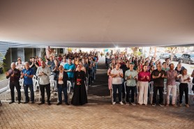 PALÁCIO 9 DE JULHO - Servidores municipais participam de Culto Ecumênico de Ação de Graças