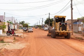 MURILO TEIXEIRA - Bairro recebe pacote de obras de drenagem, pavimentação e urbanização