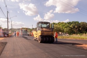 Prefeitura conclui 1ª etapa de asfaltamento em vias do Centenário e Araceli