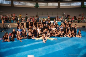 INCENTIVANDO O ESPORTE - Daniele Hypólito conhece projeto da prefeitura voltado à ginástica rítmica em Boa Vista