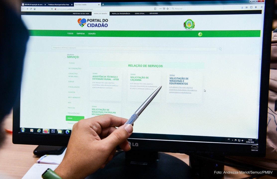SEM FILAS - Serviços online da prefeitura facilitam vida dos contribuintes de Boa Vista
