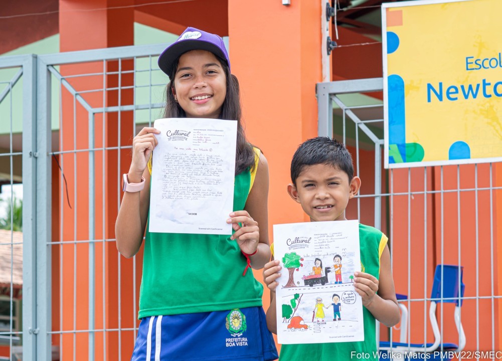 COOPERAR PARA TRANSFORMAR  - Alunos de Boa Vista têm trabalhos selecionados para etapa regional do Concurso Cultural do Sicoob