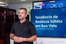 RESÍDUOS SÓLIDOS - Prefeitura promove workshop para capacitar empreendedores no ramo da reciclagem em Boa Vista