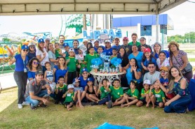 SETEMBRO AZUL - Alunos com surdez aproveitam manhã de diversão na selvinha do Parque do Rio Branco