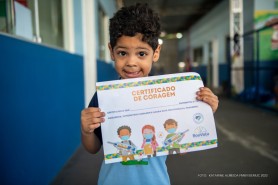 Prefeitura reforça vacinação de crianças nas escolas