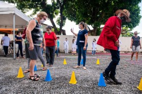 Grupo de idosos participam de atividades em UBS de Boa Vista