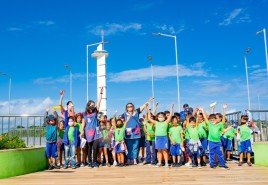 BOA VISTA! LINDA DE SE VER - Alunos desbravam a cidade visitando pontos turísticos e áreas ambientais