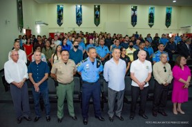 SEGURANÇA URBANA E TRÂNSITO - Mural Histórico homenageia ex-secretários e superintendentes da Guarda Civil Municipal
