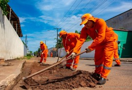 TAPA BURACOS - “Operação ajuda a manter as ruas mais seguras e tranquilas”, diz morador do Cauamé