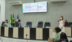 PRESTAÇÃO DE CONTAS - Secretária municipal de Educação apresenta na Câmara de Boa Vista ações desenvolvidas no município