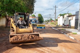 INFRAESTRUTURA DE QUALIDADE - Prefeitura recupera mais de 12 km de asfalto em ruas do Pintolândia