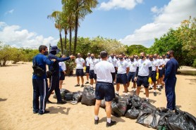 Alunos do curso de formação da Guarda Civil Municipal participam de ação de preservação ambiental