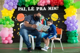 Semana do Bebê - Oficina “Pai, lê pra mim?” reforça importância da leitura para o desenvolvimento infantil