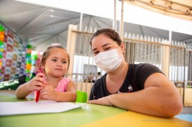 Semana do Bebê - Pais e filhos participam de oficinas sobre a importância do acompanhamento pré-natal e puericultura