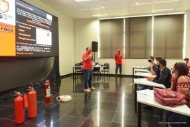 CAPACITAÇÃO - Servidores da Fetec participam de Curso de Brigadistas de Incêndio