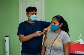 CONTRA A COVID-19- Moradores do Monte Cristo e Monte das Oliveiras serão vacinados neste sábado, 14