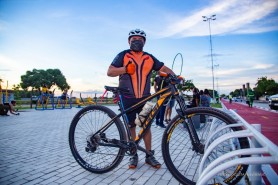 Praça Linear - Moradores aprovam obras de infraestrutura que levaram mais lazer e qualidade de vida à região