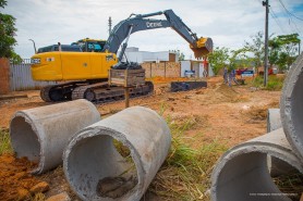 Infraestrutura - Obras no Cidade Universitária avançam e em alguns dias, conjunto estará 100% urbanizado
